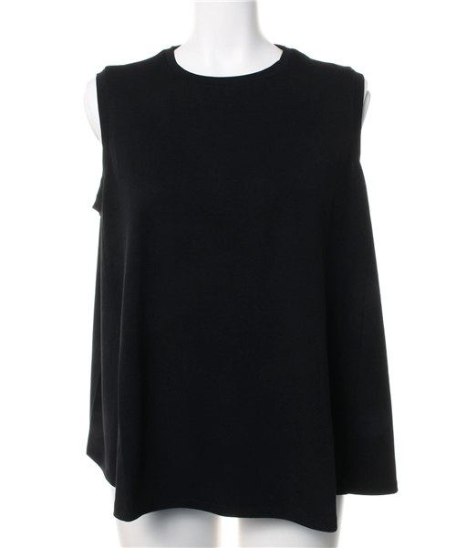 AZUL by moussy（アズールバイマウジー）の「Aラインフレアタンク（タンクトップ・レディース・トップグレー/ブラック系その他/オフホワイト/ブラック・SMALL/MEDIUM）」の12枚目の写真