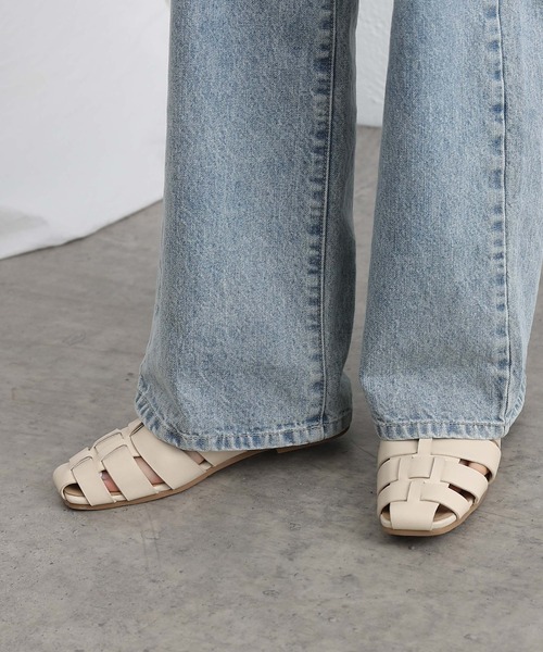 WEB/一部店舗限定グルカフラットサンダル