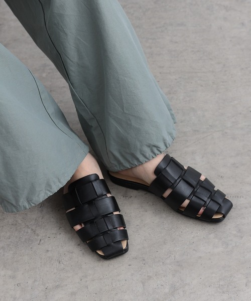 WEB/一部店舗限定グルカフラットサンダル