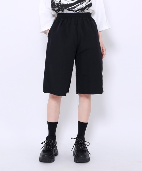 Figments（フィグメンツ）の「ハーフトラックパンツ（その他パンツ・レディース・ブラック/サックスブルー・SMALL/MEDIUM）」の6枚目の写真