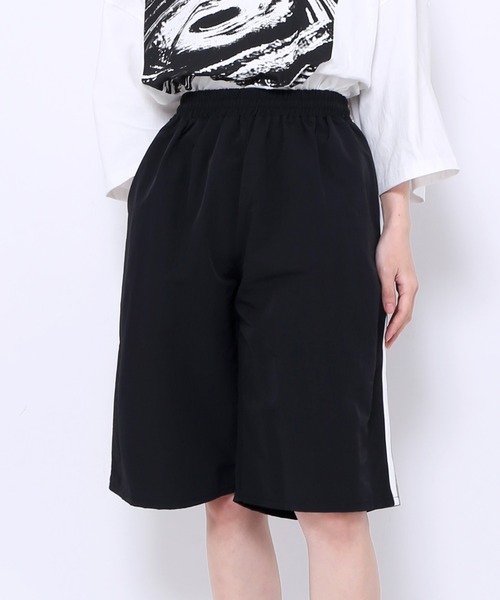 Figments（フィグメンツ）の「ハーフトラックパンツ（その他パンツ・レディース・ブラック/サックスブルー・SMALL/MEDIUM）」の7枚目の写真