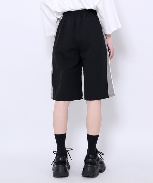 Figments（フィグメンツ）の「ハーフトラックパンツ（その他パンツ・レディース・ブラック/サックスブルー・SMALL/MEDIUM）」の9枚目の写真