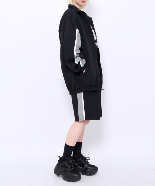 Figments（フィグメンツ）の「ハーフトラックパンツ（その他パンツ・レディース・ブラック/サックスブルー・SMALL/MEDIUM）」の11枚目の写真