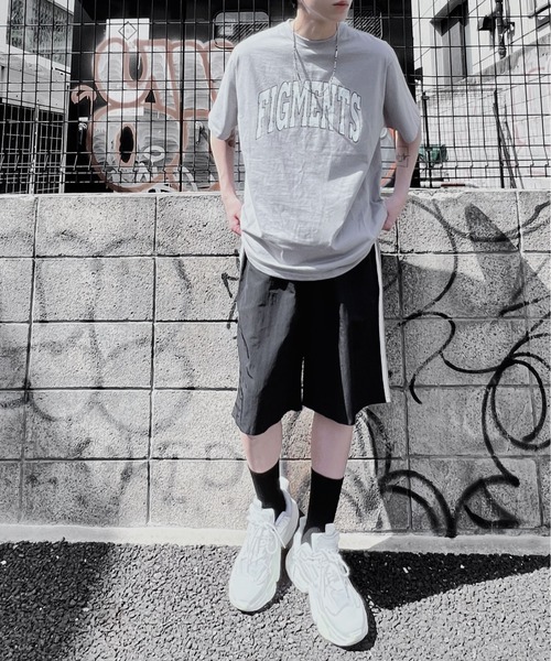 Figments（フィグメンツ）の「ハーフトラックパンツ（その他パンツ・レディース・ブラック/サックスブルー・SMALL/MEDIUM）」の13枚目の写真