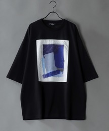 COOL Cardboard wide crew neck pullover/クールダンボール ワイド クルーネック プルオーバー