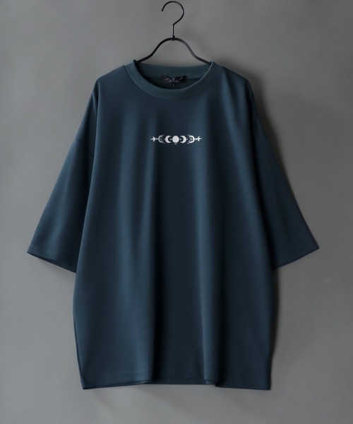SITRY（シトリー）の「COOL Cardboard wide crew neck pullover/クールダンボール ワイド クルーネック プルオーバー（Tシャツ/カットソー・メンズ・ブラック系その他/ブルー系その他/グレイッシュブルー/ホワイト/ホワイト系その他/ブラック・M/L）」の20枚目の写真