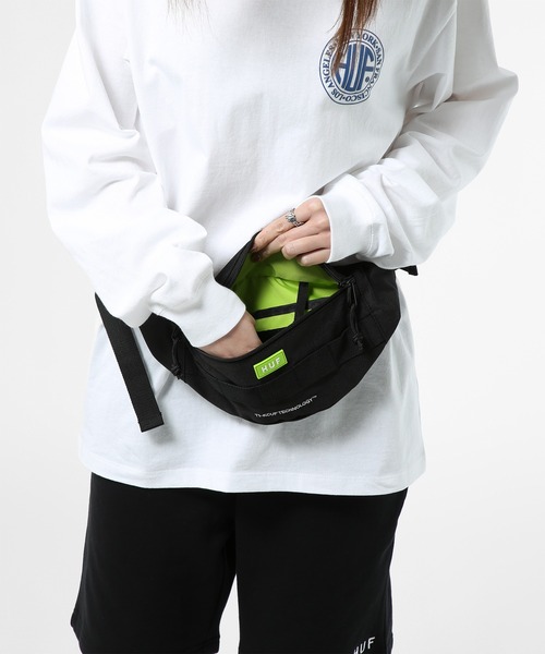 HUF（ハフ）の「POTRERO WAIST BAG / HUF ウエストバック 2L（ボディ 