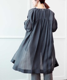 テンセルシアーロングブラウス