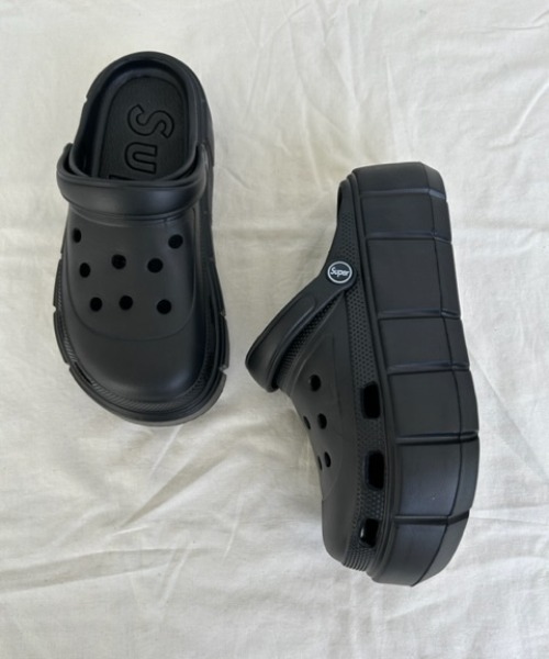 Parade(パレード)の「【厚底】ワンマイルクロッグ 19966(サンダル・レディース・ホワイト/ブラック/グリーン・LL/M/L)」の2枚目の写真