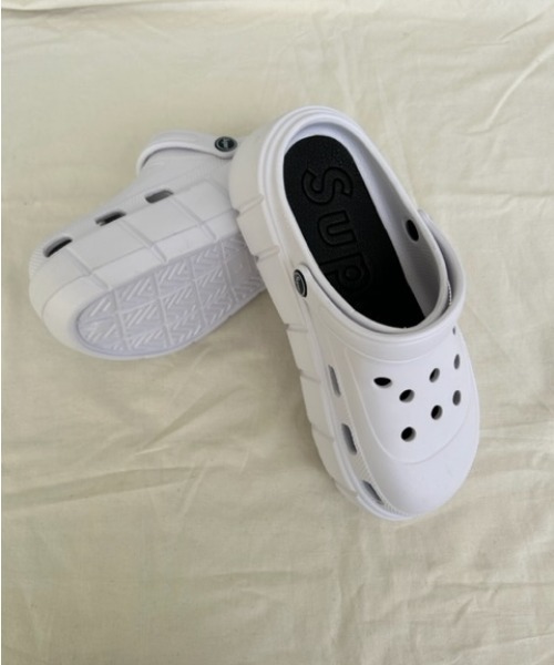 Parade(パレード)の「【厚底】ワンマイルクロッグ 19966(サンダル・レディース・ホワイト/ブラック/グリーン・LL/M/L)」の4枚目の写真