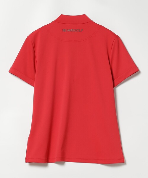 土日限定beamsgolf ORANGE LABELサイドロゴモックネックシャツ BEAMS GOLF (BEAMS GOLF) ORANGE LABEL / Side logo mock neck