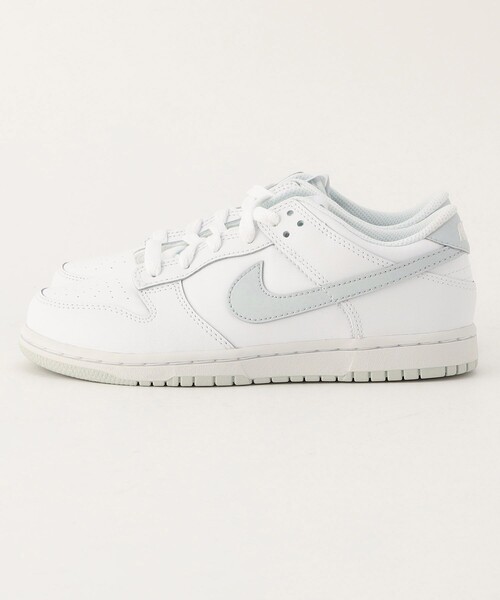 FREAK'S STORE（フリークスストア）の「NIKE/ナイキ 【限定展開】KIDS ダンク LOW PS/キッズ ダンク ロー/DH9756（スニーカー・キッズ・ホワイト/グレー・20.0cm/21.0cm/22cm）」の9枚目の写真
