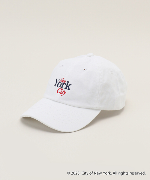 GOOD ROCK SPEED(グッドロックスピード)の「【NYC × GOOD ROCK SPEED/グッドロックスピード】 CAP:キャップ(キャップ・レディース・ホワイト/ネイビー・FREE)」の1枚目の写真