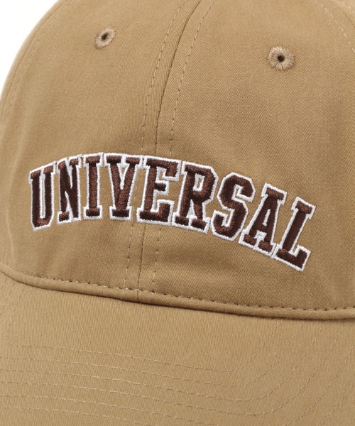 UNIVERSAL OVERALL（ユニバーサルオーバーオール）の「【UNIVERSAL OVERALL(ユニバーサルオーバーオール)別注CAP（キャップ・レディース・ベージュ/アイボリー/クリアグリーン・FREE）」の8枚目の写真
