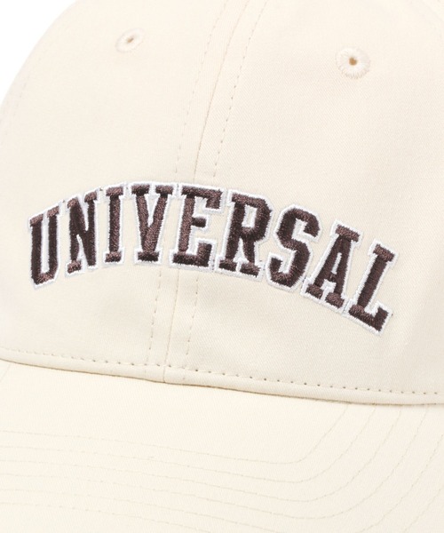 UNIVERSAL OVERALL（ユニバーサルオーバーオール）の「【UNIVERSAL OVERALL(ユニバーサルオーバーオール)別注CAP（キャップ・レディース・ベージュ/アイボリー/クリアグリーン・FREE）」の18枚目の写真