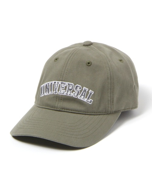 UNIVERSAL OVERALL（ユニバーサルオーバーオール）の「【UNIVERSAL OVERALL(ユニバーサルオーバーオール)別注CAP（キャップ・レディース・ベージュ/アイボリー/クリアグリーン・FREE）」の13枚目の写真