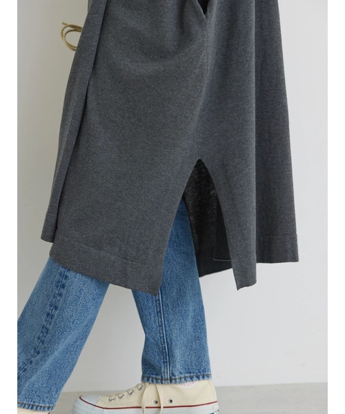 AMERICAN HOLIC（アメリカンホリック）の「UVカット　ロングニットカーディガン（カーディガン/ボレロ・レディース・杢グレー/アイボリー/ネイビー・FREE）」の21枚目の写真