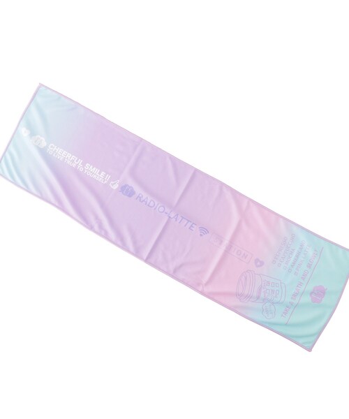 PINK-latte（ピンクラテ）の「【プールグッズ】クールタオル（その他・キッズ・ライトパープル・00）」の3枚目の写真