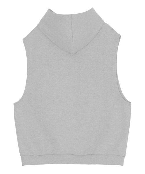 Figments（フィグメンツ）の「ノースリオーバーパーカー（ベスト・レディース・ブラック/グレー・FREE）」の12枚目の写真