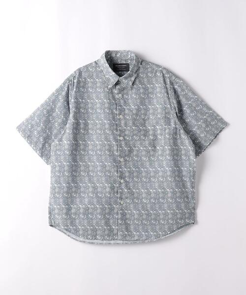 green label relaxing（グリーンレーベルリラクシング）の「William Morris ジャストルーズ レギュラーカラー シャツ（シャツ/ブラウス・メンズ・グレー/オリーブ/ライトブルー・S/L/XL/M）」の14枚目の写真