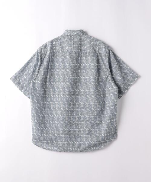 green label relaxing（グリーンレーベルリラクシング）の「William Morris ジャストルーズ レギュラーカラー シャツ（シャツ/ブラウス・メンズ・グレー/オリーブ/ライトブルー・S/L/XL/M）」の16枚目の写真