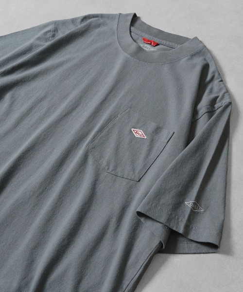BALL（ボール）の「BALL ヘビーウェイト半袖ポケ付きBIGTシャツ（Tシャツ/カットソー・メンズ・スモーキーグリーン系/ブラック/オフホワイト/レンガ/チャコール・S/M/LL/L）」の4枚目の写真