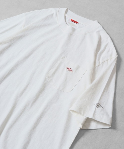 BALL（ボール）の「BALL ヘビーウェイト半袖ポケ付きBIGTシャツ（Tシャツ/カットソー・メンズ・スモーキーグリーン系/ブラック/オフホワイト/レンガ/チャコール・S/M/LL/L）」の2枚目の写真