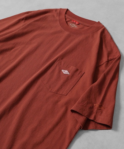 BALL（ボール）の「BALL ヘビーウェイト半袖ポケ付きBIGTシャツ（Tシャツ/カットソー・メンズ・スモーキーグリーン系/ブラック/オフホワイト/レンガ/チャコール・S/M/LL/L）」の5枚目の写真