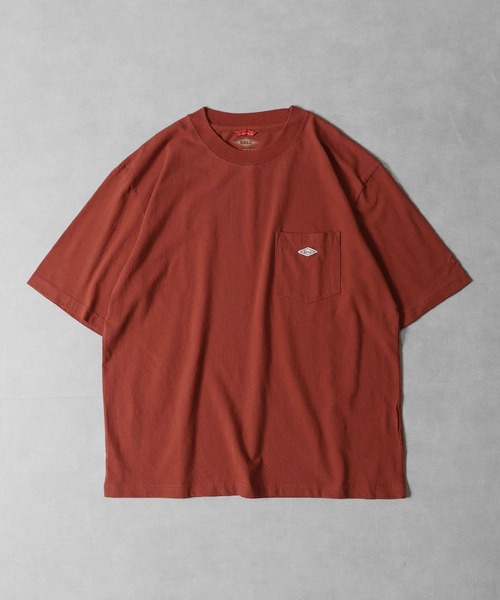 BALL（ボール）の「BALL ヘビーウェイト半袖ポケ付きBIGTシャツ（Tシャツ/カットソー・メンズ・スモーキーグリーン系/ブラック/オフホワイト/レンガ/チャコール・S/M/LL/L）」の12枚目の写真