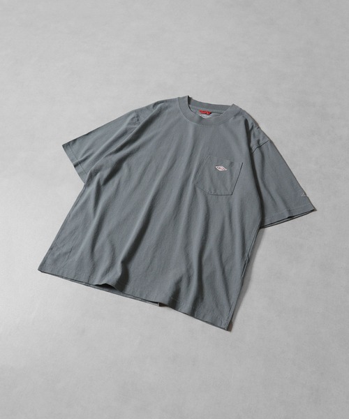 BALL（ボール）の「BALL ヘビーウェイト半袖ポケ付きBIGTシャツ（Tシャツ/カットソー・メンズ・スモーキーグリーン系/ブラック/オフホワイト/レンガ/チャコール・S/M/LL/L）」の7枚目の写真