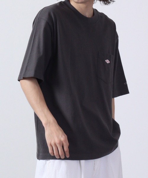 BALL（ボール）の「BALL ヘビーウェイト半袖ポケ付きBIGTシャツ（Tシャツ/カットソー・メンズ・スモーキーグリーン系/ブラック/オフホワイト/レンガ/チャコール・S/M/LL/L）」の21枚目の写真