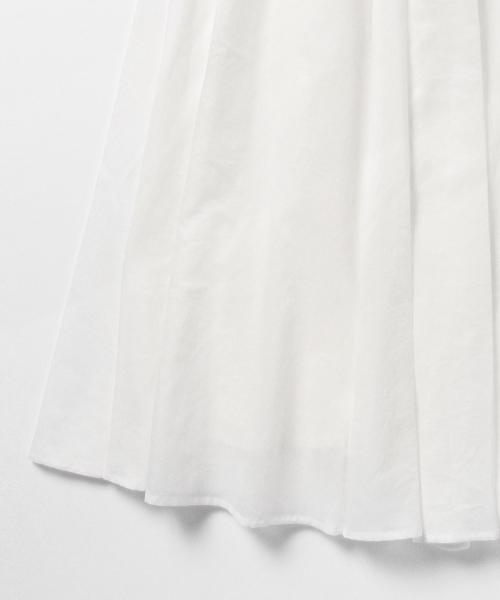 BEAMS LIGHTS Women's（ビームスライツ ウィメンズ）の「BEAMS LIGHTS / ビンテージワッシャー マキシスカート（スカート・レディース・オフホワイト/ベージュ/ブルー・36/38）」の9枚目の写真