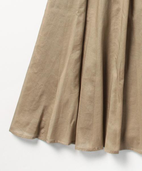 BEAMS LIGHTS Women's（ビームスライツ ウィメンズ）の「BEAMS LIGHTS / ビンテージワッシャー マキシスカート（スカート・レディース・オフホワイト/ベージュ/ブルー・36/38）」の10枚目の写真