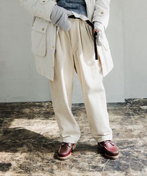 BEAMS | BEAMS / ウェビング バギー テーパード コーデュロイパンツ(その他パンツ)