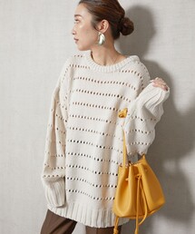 FREAK'S STORE | 限定展開　アイレット ニット プルオーバー(ニット/セーター)