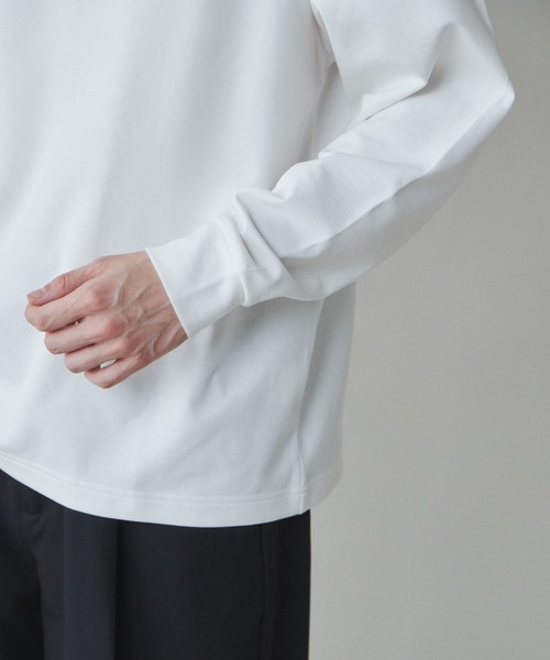 LUCY（ルーシー）の「LUCY/AIRFUNCTIONシンプルロゴロンT（Tシャツ/カットソー・メンズ・ブラック/ダークグレー/パープル/ホワイト・MEDIUM/LARGE）」の11枚目の写真