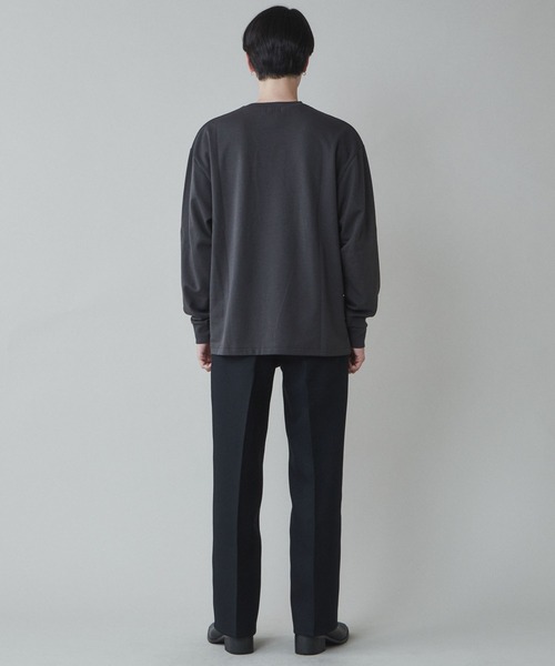 LUCY（ルーシー）の「LUCY/AIRFUNCTIONシンプルロゴロンT（Tシャツ/カットソー・メンズ・ブラック/ダークグレー/パープル/ホワイト・MEDIUM/LARGE）」の20枚目の写真