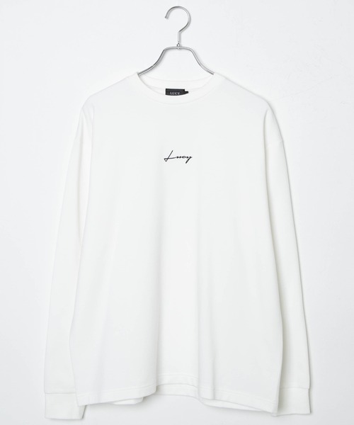 LUCY（ルーシー）の「LUCY/AIRFUNCTIONシンプルロゴロンT（Tシャツ/カットソー・メンズ・ブラック/ダークグレー/パープル/ホワイト・MEDIUM/LARGE）」の21枚目の写真