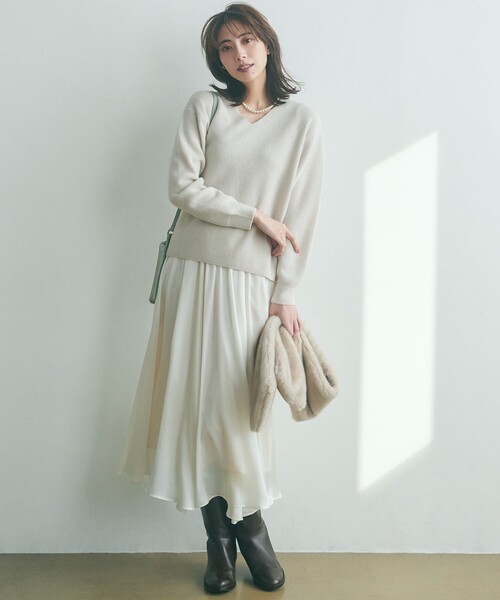 23区(ニジュウサンク)の「コイン 2WAY パール ネックレス(ネックレス・レディース・ホワイト系・F)」の4枚目の写真