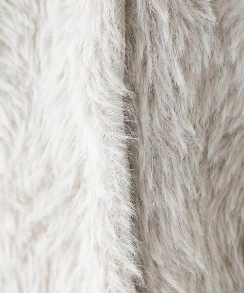 PROPORTION BODY DRESSING(プロポーションボディドレッシング)の「ミドル丈ロングフェザーカーディガン / 1213274901(ニット/セーター・レディース・ピンク/ベージュ/ホワイト系その他/グレー・FREE)」の15枚目の写真