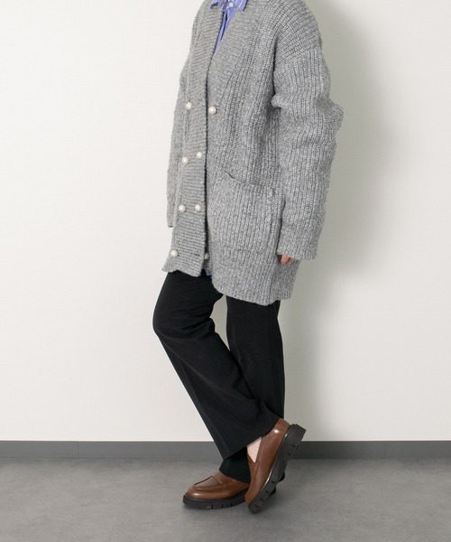 Luca Grossi(ルーカグロッシ)の「【Luca Grossi】タンクソールローファー(L31612)(ローファー・レディース・ブラック/ホワイト/ブラウン・35/39/37/36/38)」の10枚目の写真