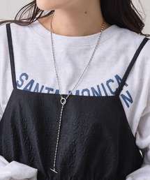 CIAOPANIC TYPY | 【 lil/リル】変形ボールチェーンマンテルネックレス(ネックレス)