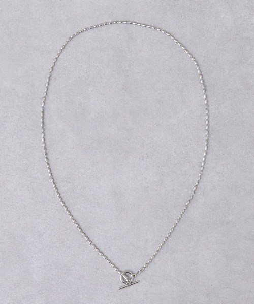 CIAOPANIC TYPY（チャオパニックティピー）の「【 lil/リル】変形ボールチェーンマンテルネックレス（ネックレス・レディース・シルバー/ゴールド・ONE SIZE）」の7枚目の写真