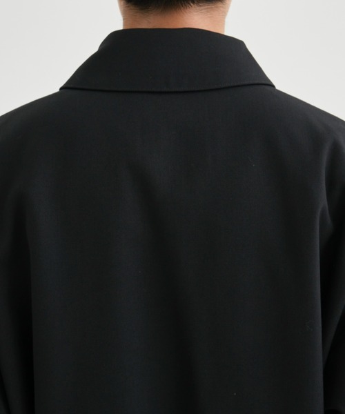 ジャケット・アウター MARKAWARE Wide Sports Jacket Black MARKAWARE (マーカウェア) WIDE SPORTS JACKET / ワイドスポーツ