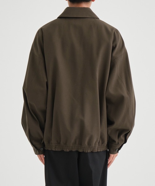 markaware(マーカウェア)の「【MARKAWARE/マーカウェア】WIDE SPORTS JACKET/ワイドスポーツジャケット(ブルゾン・メンズ・ブラウン/ブラック・2)」の5枚目の写真