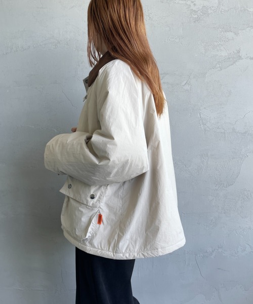 さとぬ ユニバーサルオーバーオール 別注襟コーデュロイ パディング