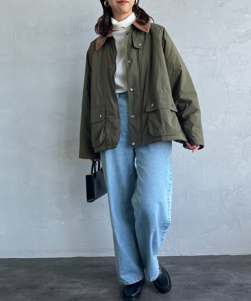 さとぬ ユニバーサルオーバーオール 別注襟コーデュロイ パディング