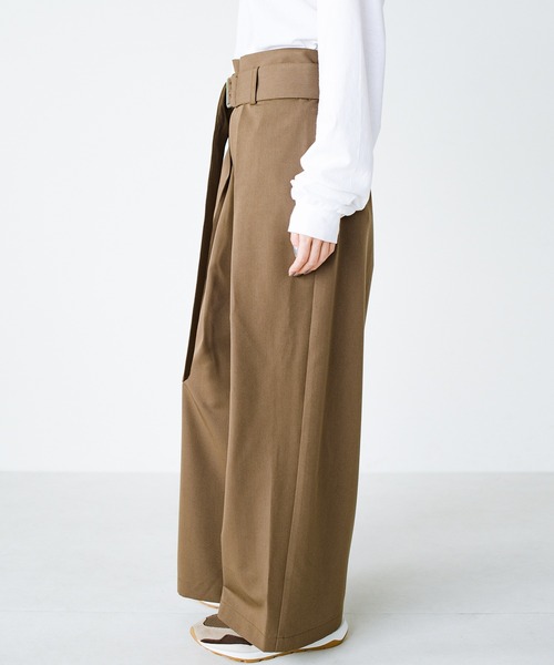 haco!（ハコ）の「ここぞ！という日に気合いを入れたいウエストベルトパンツ（その他パンツ・レディース・ブラウン/ボルドー/ブラック・LARGE/MEDIUM/SMALL/X-LARGE）」の18枚目の写真