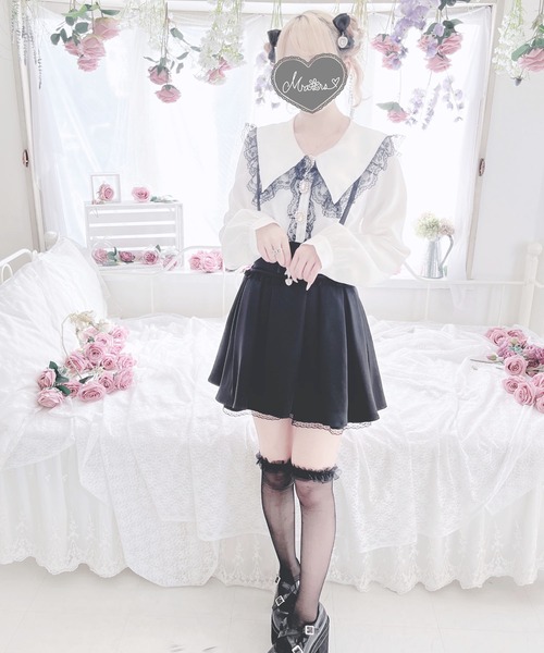 リボンビジュー付きスカパン（スカート）｜MA*RS（アメーバーマーズ