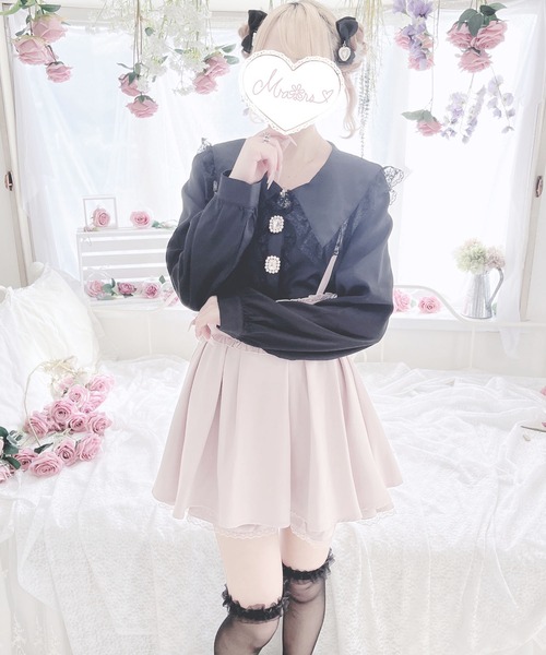 リボンビジュー付きスカパン（スカート）｜MA*RS（アメーバーマーズ